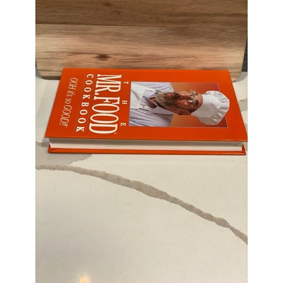 The Mr. Food Cookbook 1990 Edition by Art Ginsburg | Vintage Orange Hardback - Picture 5 of 5